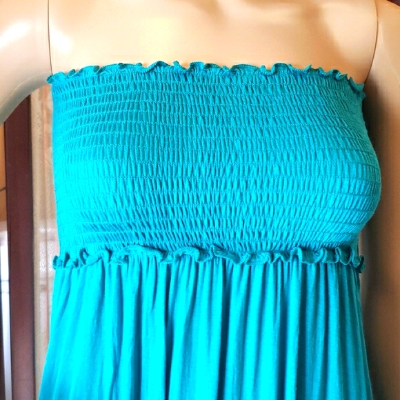 NWT Urban Mix Strapless Maxi Dress Size Small - Picture 4 of 4